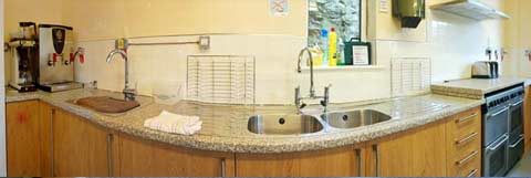 Newton Hall kitchen